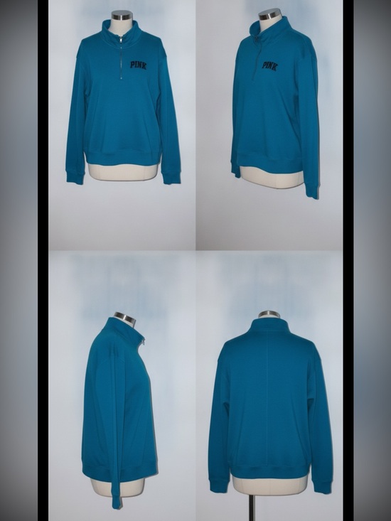 PINK Victoria's Secret Sweaters - PINK Victoria's Secret Teal Sweater